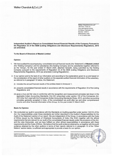 Thumbnail Mastek Quarterly Report 2025-q4