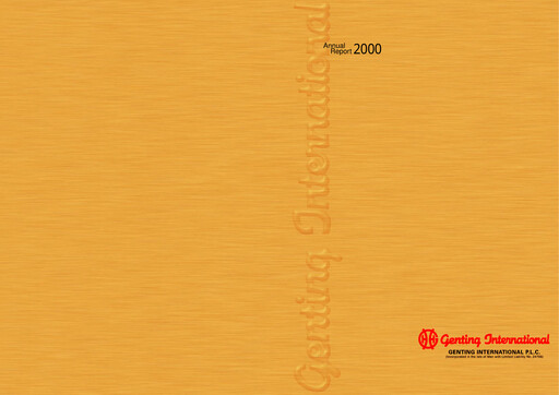 Thumbnail Genting Singapore Annual Report 2000