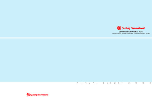 Thumbnail Genting Singapore Annual Report 2002