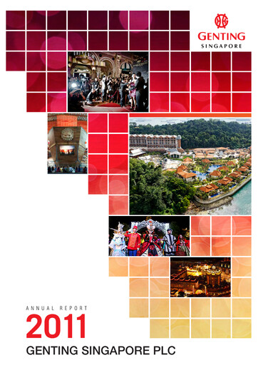 Thumbnail Genting Singapore Annual Report 2011