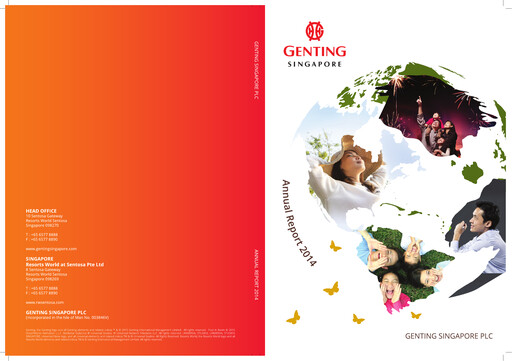 Thumbnail Genting Singapore Annual Report 2014