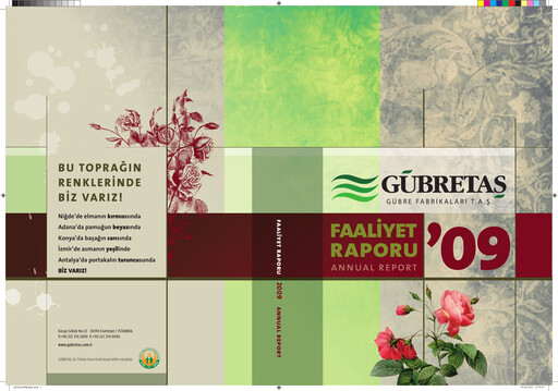 Thumbnail GÜBRETAŞ Annual Report 2009