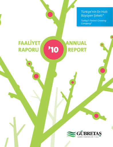 Thumbnail GÜBRETAŞ Annual Report 2010