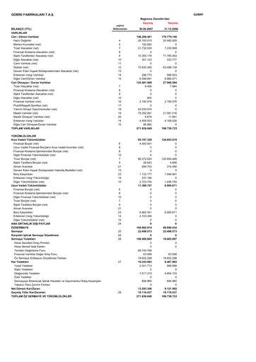 Thumbnail GÜBRETAŞ Half-year Report 2007-h1