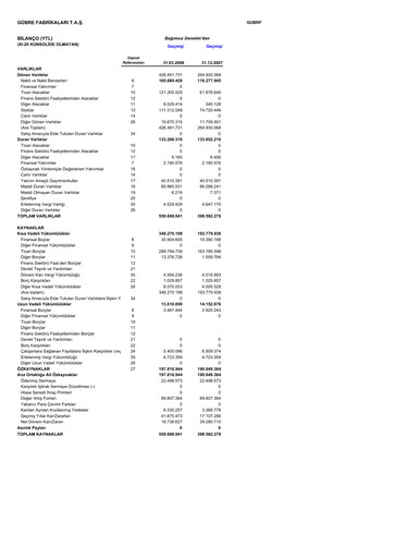 Thumbnail GÜBRETAŞ Quarterly Report 2008-q1