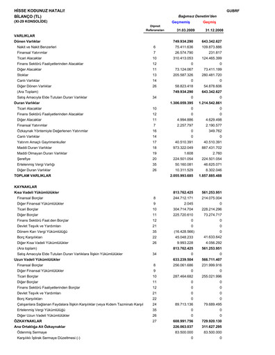 Thumbnail GÜBRETAŞ Quarterly Report 2009-q1