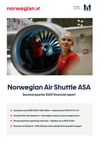 Thumbnail Norwegian Air Shuttle
 Quarterly Report 2025-q2
