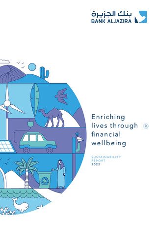 Thumbnail Bank AlJazira Sustainability Report 2022