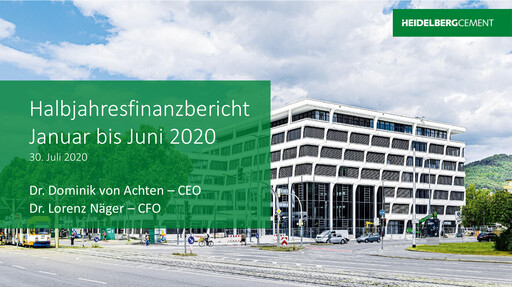 Thumbnail HeidelbergCement Half-year Report 2020-h1