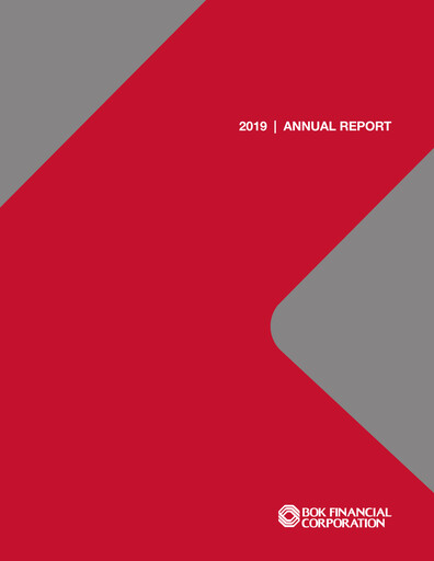 Thumbnail BOK Financial Annual Report 2019