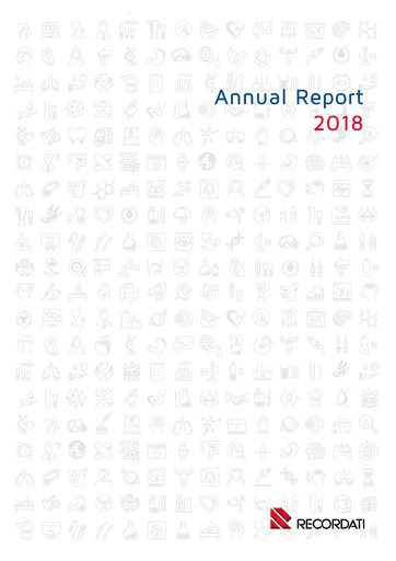 Thumbnail Recordati
 Annual Report 2018