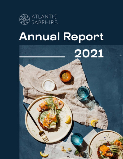 Vorschaubild Atlantic Sapphire Jahresbericht 2021