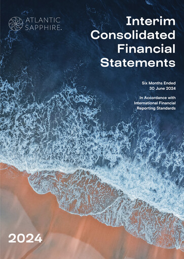 Thumbnail Atlantic Sapphire Half-year Report 2024-h1