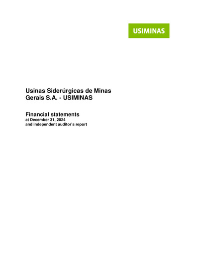 Thumbnail Usiminas Financial Statement 2024