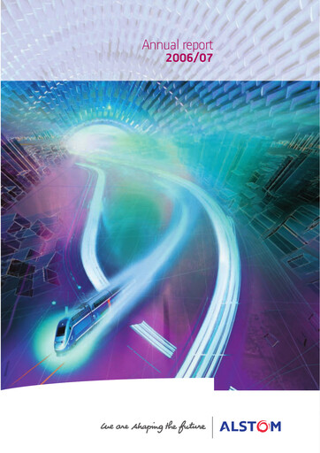 Thumbnail Alstom Annual Report 2006-2007