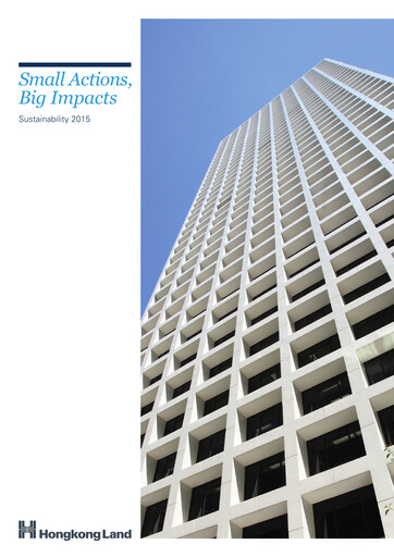 Vorschaubild Hongkong Land
 Nachhaltigkeitsbericht 2015