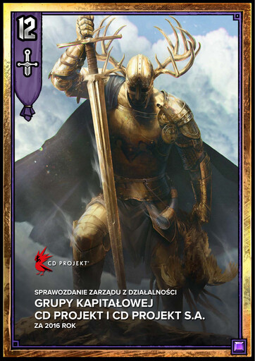 Thumbnail CD Projekt Financial Report 2016