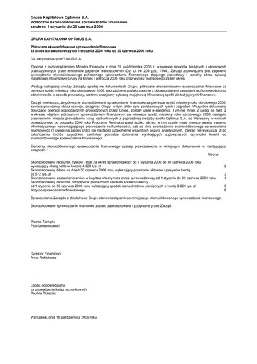 Thumbnail CD Projekt Financial Statement 2006-h1