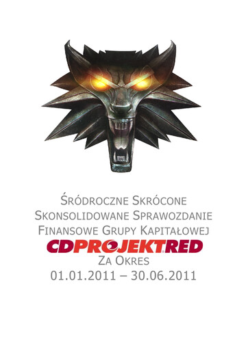 Thumbnail CD Projekt Financial Statement 2011-h1