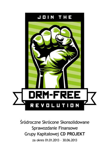 Thumbnail CD Projekt Financial Statement 2013-h1