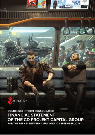 Thumbnail CD Projekt Quarterly Report 2019-q3