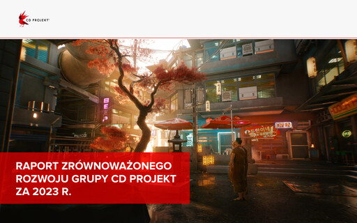 Thumbnail CD Projekt Sustainability Report 2023