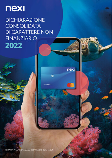 Miniature Nexi Rapport ESG 2022