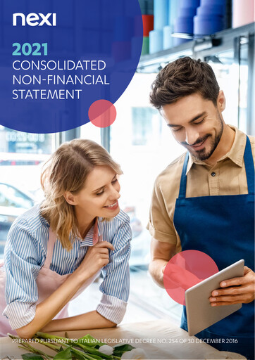 Thumbnail Nexi Sustainability Report 2021