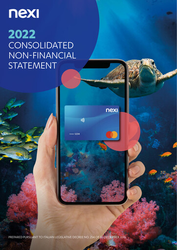 Thumbnail Nexi Sustainability Report 2022