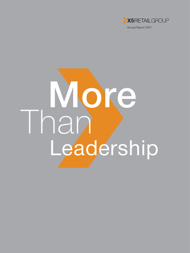 Thumbnail X5 Retail Group Annual Report 2007