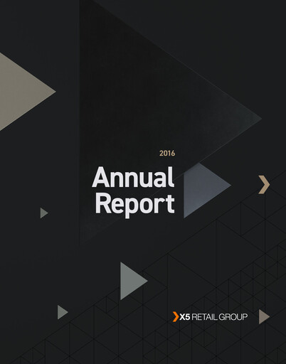 Thumbnail X5 Retail Group Annual Report 2016