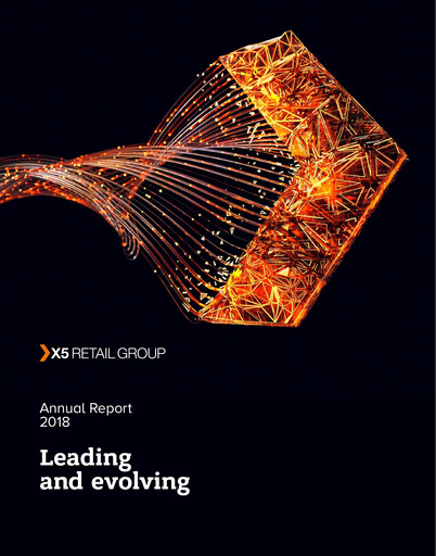 Thumbnail X5 Retail Group Annual Report 2018