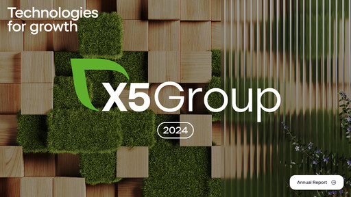 Miniature X5 Retail Group Rapport annuel 2024