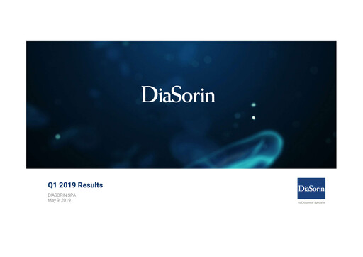 Thumbnail DiaSorin Quarterly Report 2019-q1