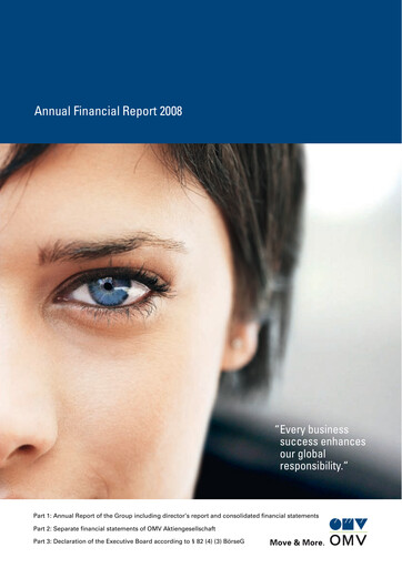 Thumbnail OMV
 Financial Statement 2008