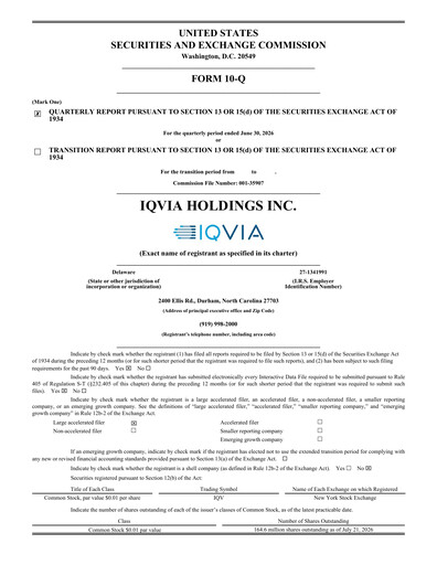 Thumbnail IQVIA Quarterly Report 2026-q2