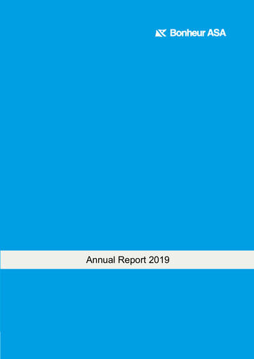 Miniature Bonheur ASA Rapport annuel 2019