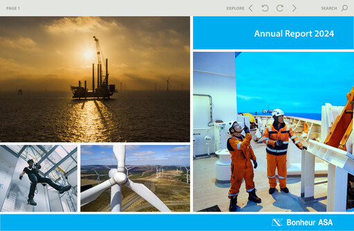 Miniature Bonheur ASA Rapport annuel 2024