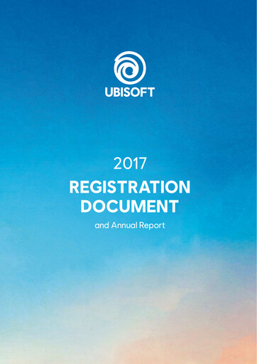 Vorschaubild Ubisoft Universelles Registrierungsdokument 2017