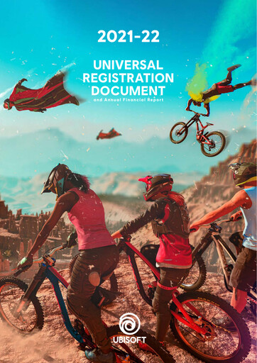 Vorschaubild Ubisoft Universelles Registrierungsdokument 2021-2022