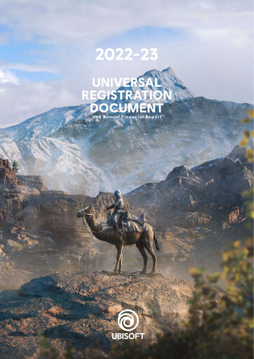 Vorschaubild Ubisoft Universelles Registrierungsdokument 2022-2023