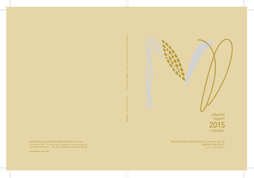 Thumbnail Miramar Hotel and Investment Half-year Report 2015-h1