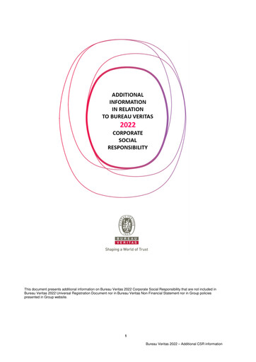 Thumbnail Bureau Veritas ESG Report 2022