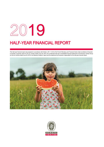 Thumbnail Bureau Veritas Half-year Report 2019-h1