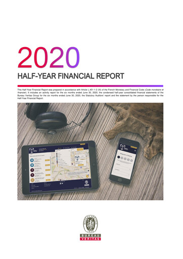 Thumbnail Bureau Veritas Half-year Report 2020-h1