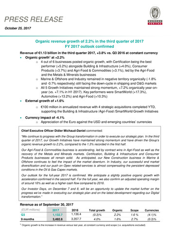 Thumbnail Bureau Veritas Quarterly Report 2017-q3