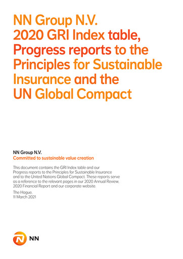 Thumbnail NN Group ESG Report 2020