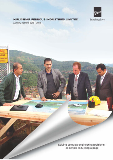 Thumbnail Kirloskar Ferrous Industries Annual Report 2011