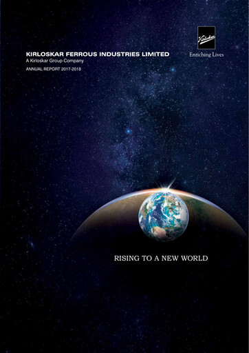 Thumbnail Kirloskar Ferrous Industries Annual Report 2018