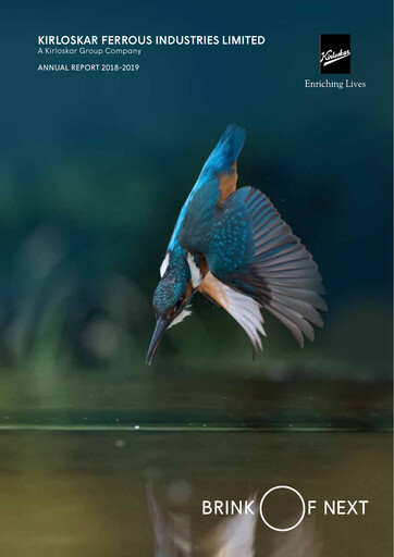 Thumbnail Kirloskar Ferrous Industries Annual Report 2019